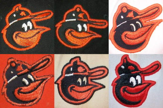 Cartoon Bird Variation Baltimore Orioles