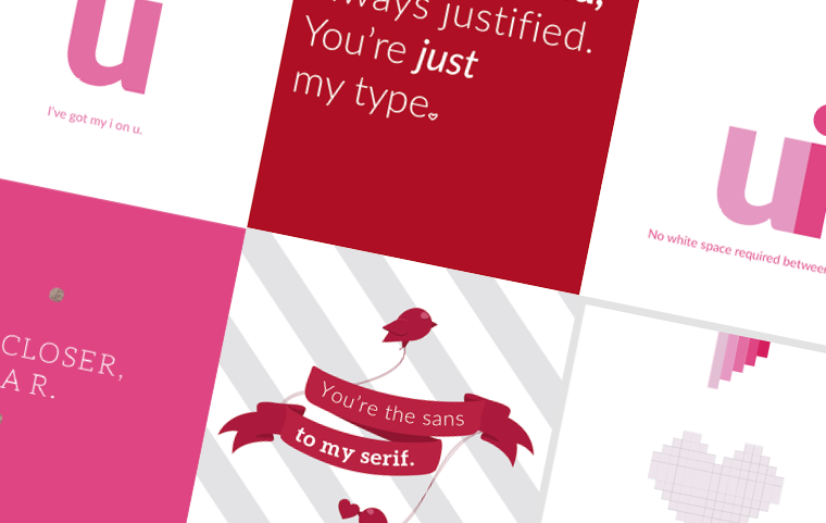 6 Valentine’s Day Cards for Your Favorite Designer