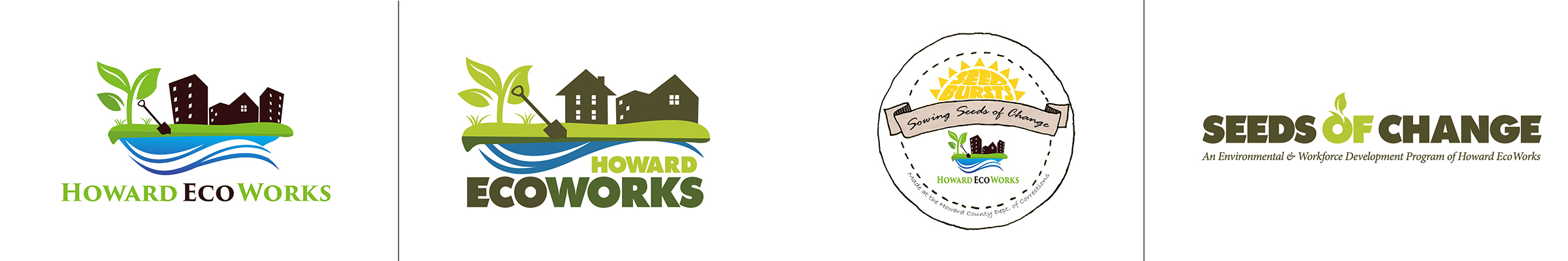 branding, design, insight180, brand refresh,  logo, howard county ecoworks, hoco 